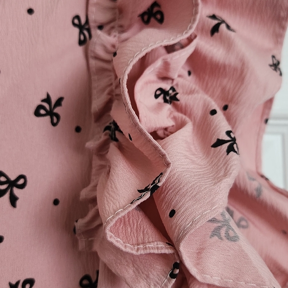 Ribbon Design Dress - Picture 3 of 3